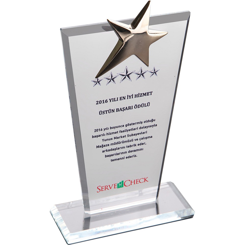 Promosyon Kristal Plaket