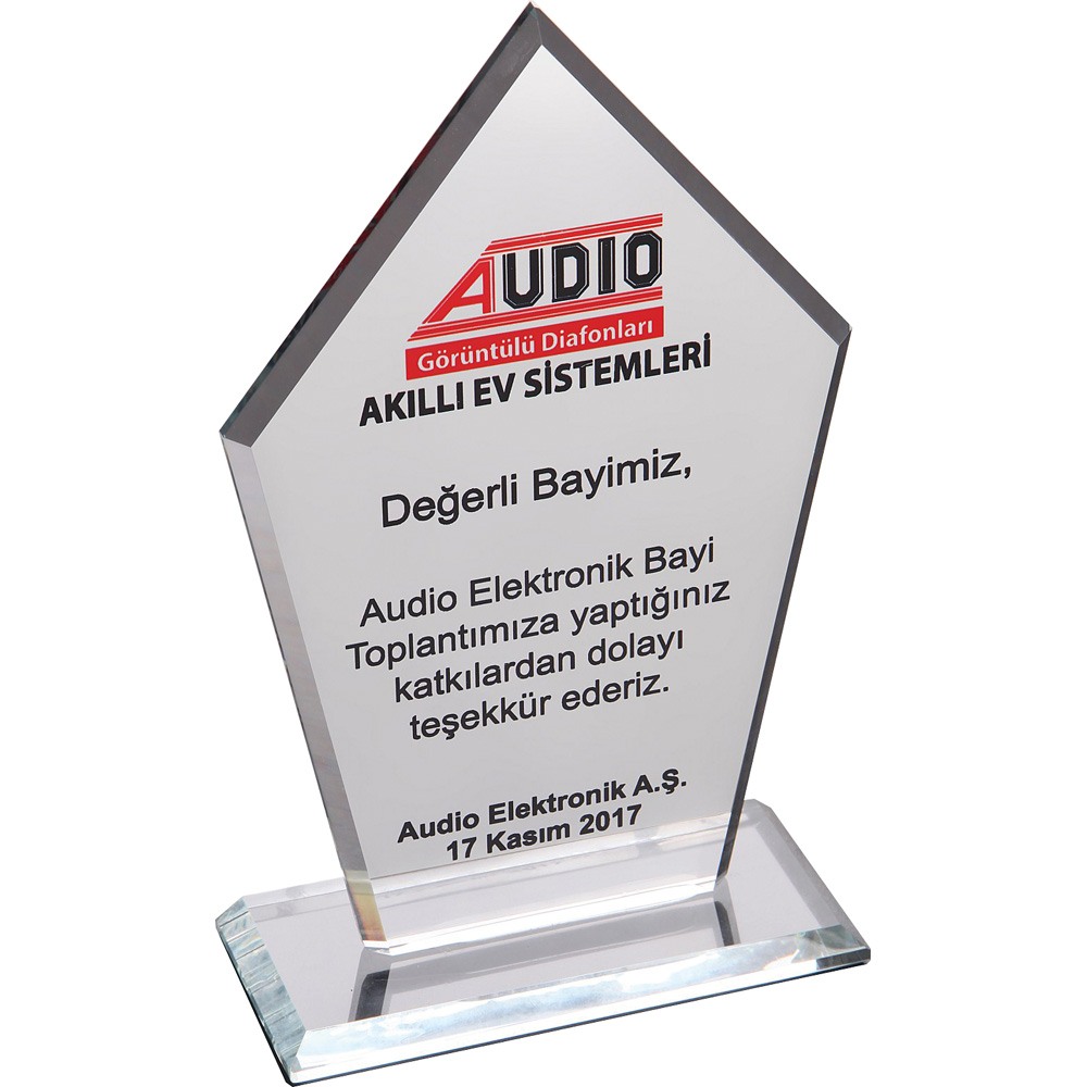 Promosyon Kristal Plaket