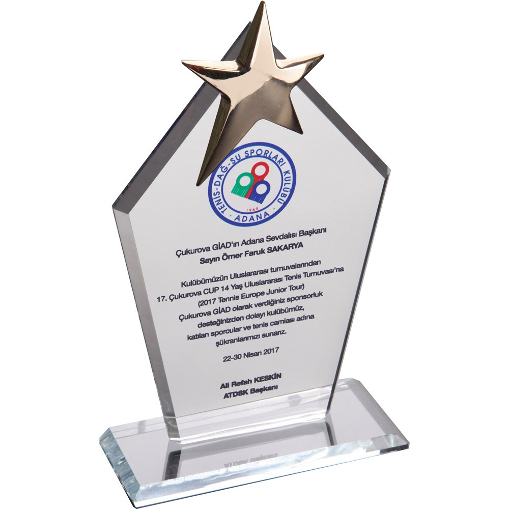 Promosyon Kristal Plaket