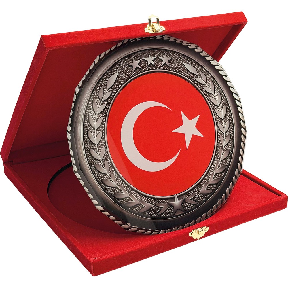 Logo Baskılı Kutulu Kristal Plaket