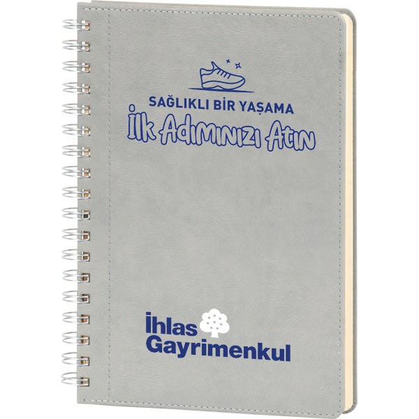 TDT-2050-17x24 Spiralli Tarihsiz Defter